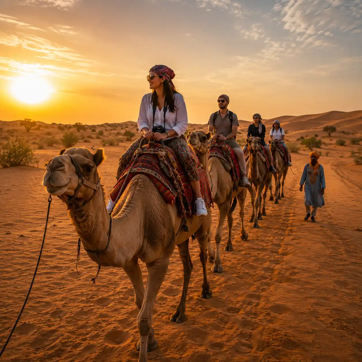 Camel Safari Travel Experience