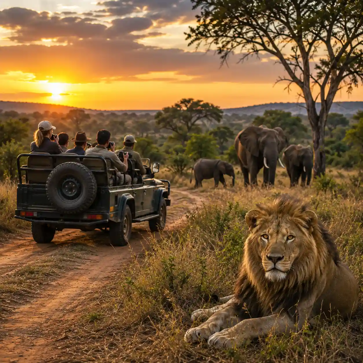 Wildlife Safari Travel Experience
