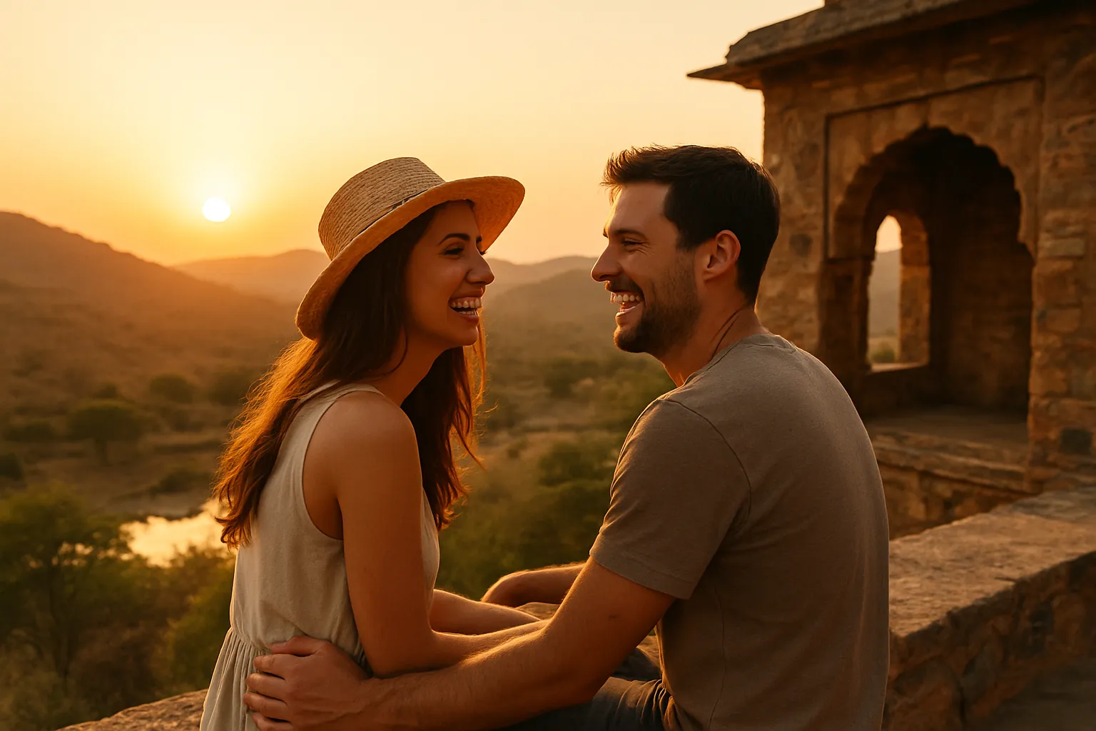 4. Sunset Viewing at Sariska - YahTrip Travel Guide