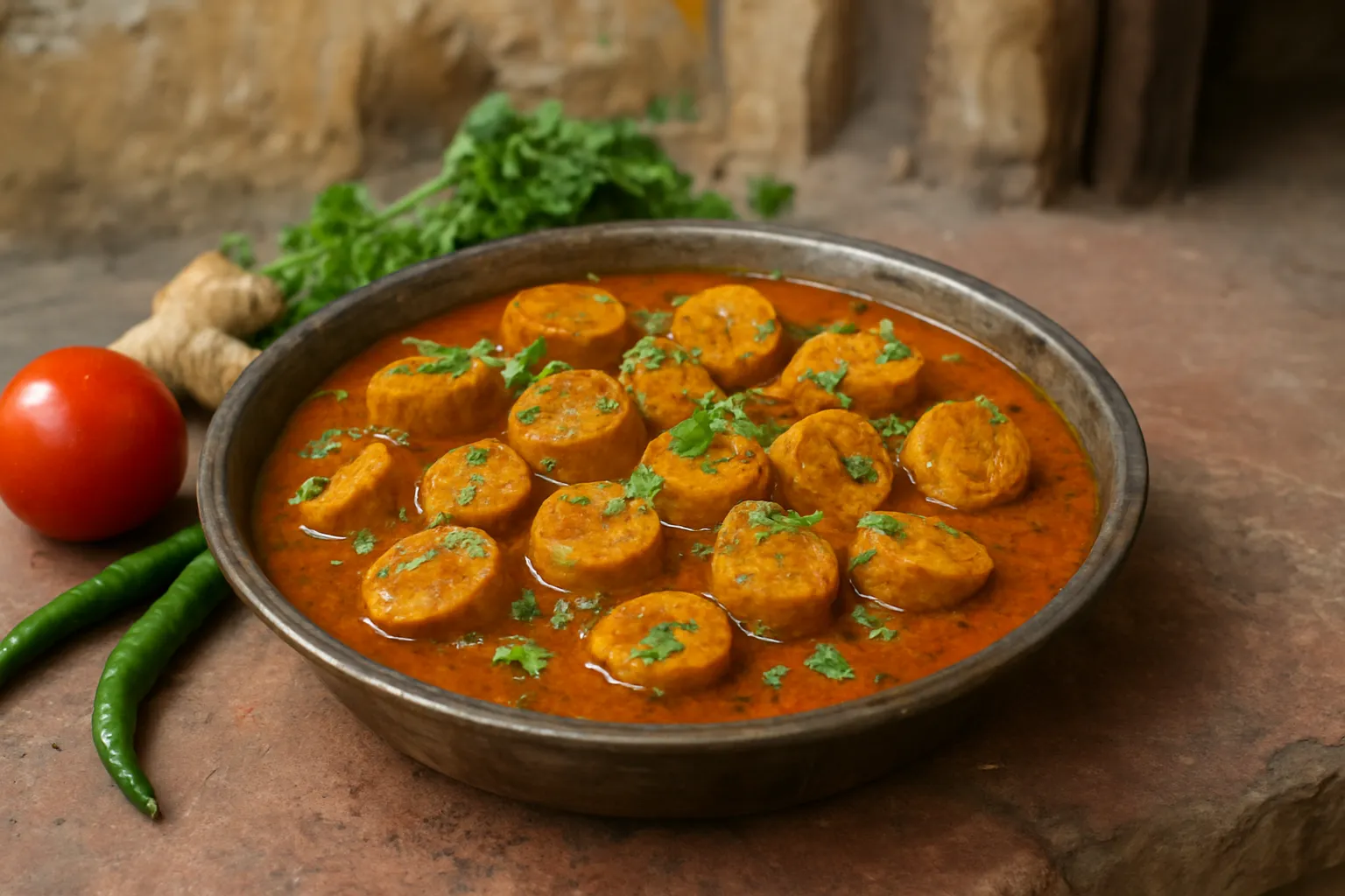 2. Gatte ki Sabzi - YahTrip Travel Guide