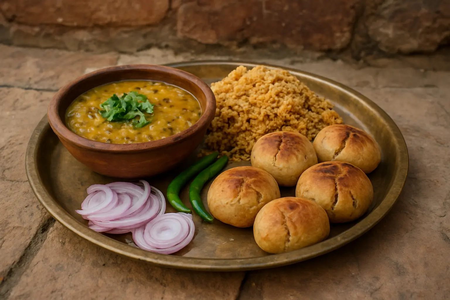 1. Dal Baati Churma - YahTrip Travel Guide