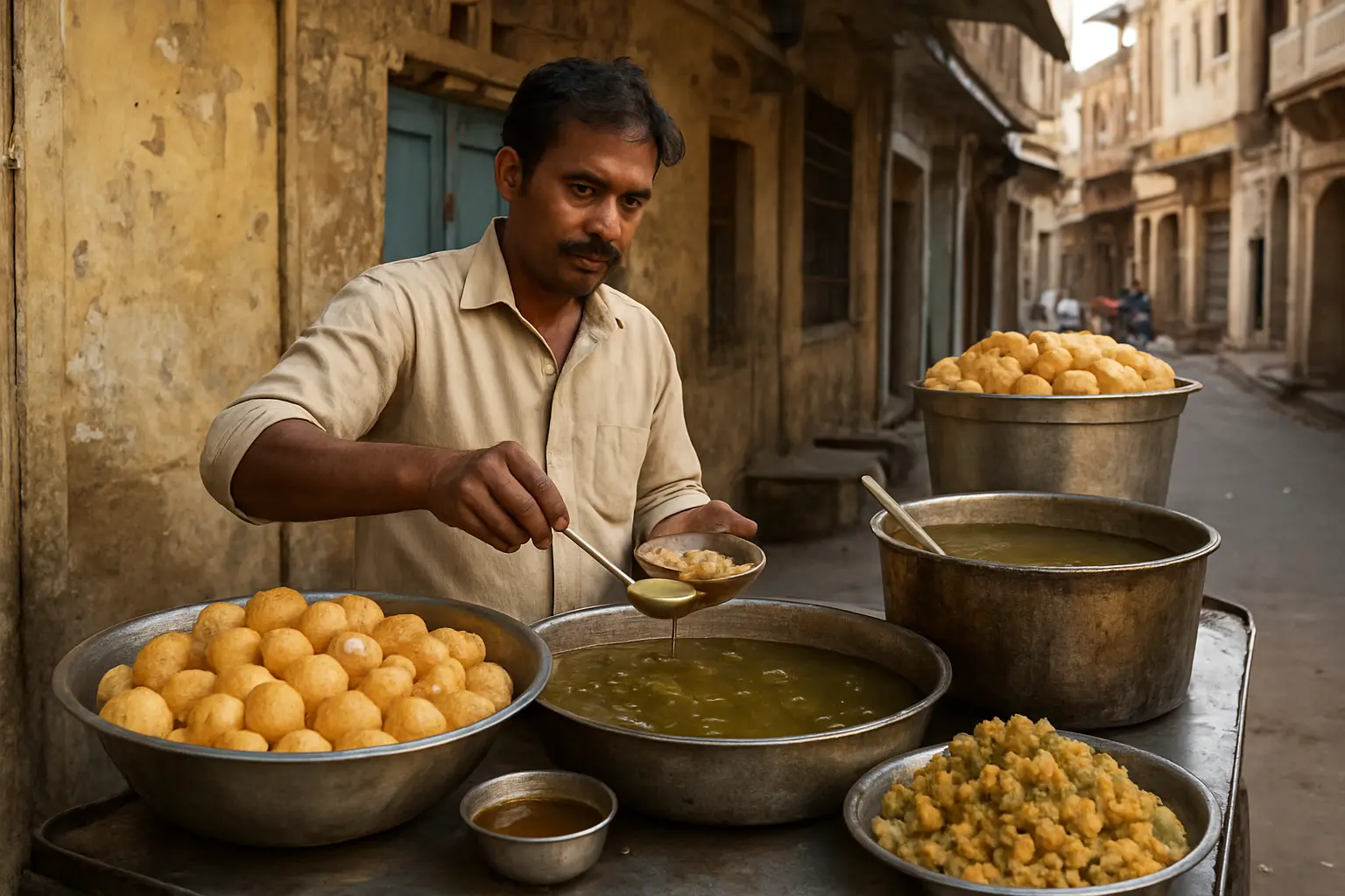 1. Pani Puri - YahTrip Travel Guide