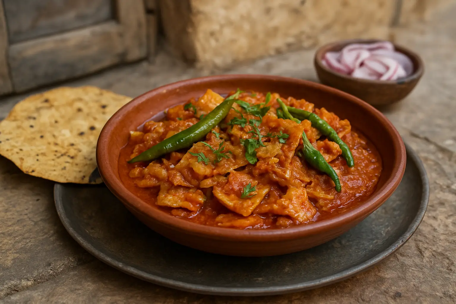 2. Papad Ki Sabzi - YahTrip Travel Guide