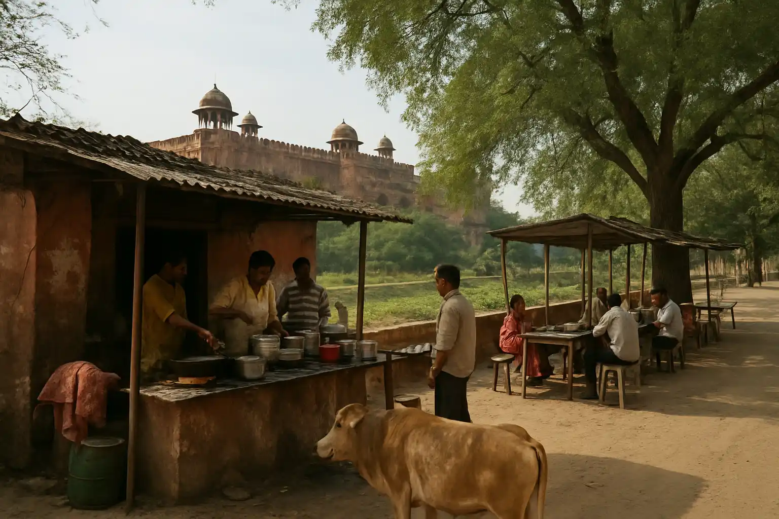 3. Near Bharatpur Palace - YahTrip Travel Guide