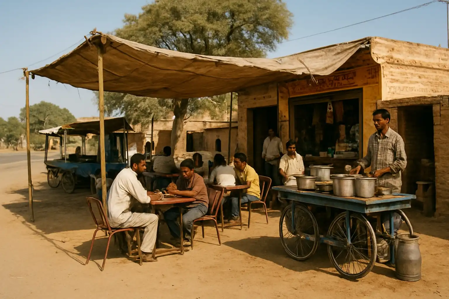 4. Local Dhaba Area - YahTrip Travel Guide