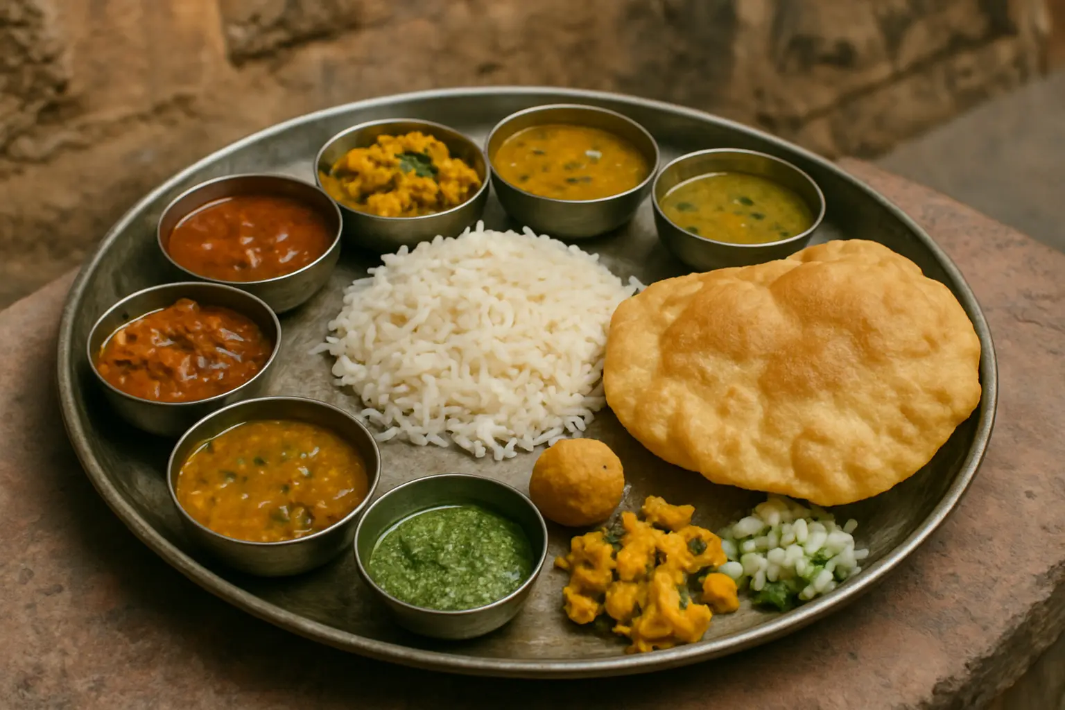 5. Rajasthani Thali - YahTrip Travel Guide