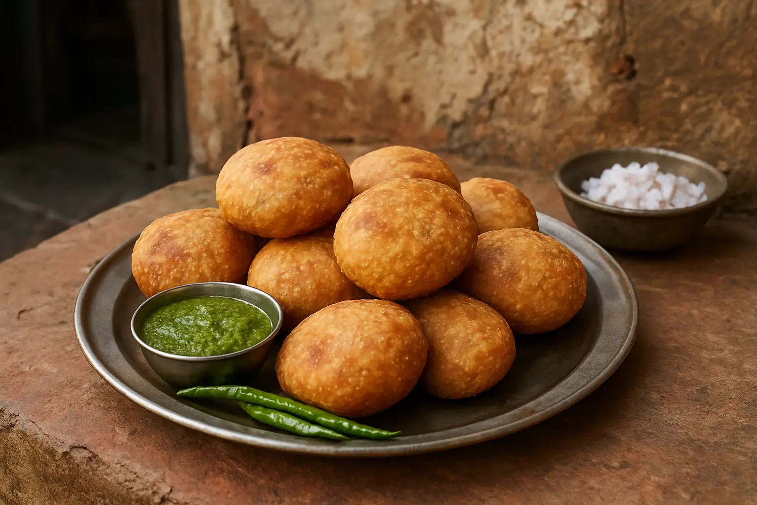 6. Pyaaz Kachori - YahTrip Travel Guide