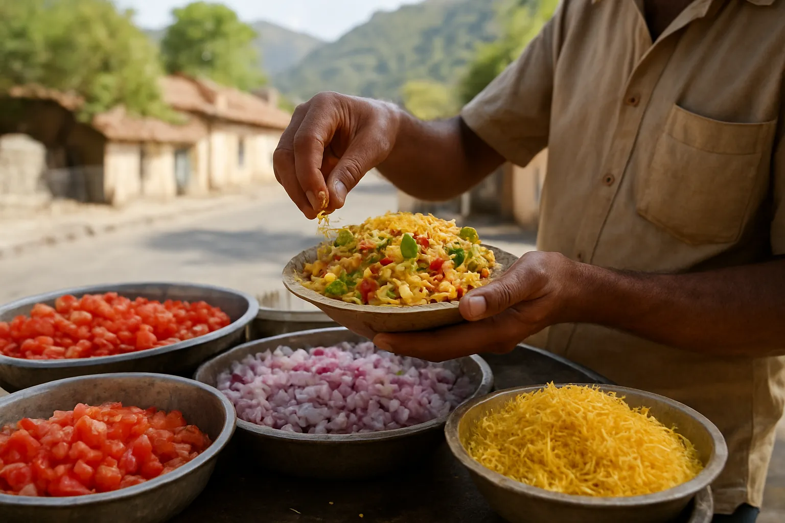 2. Bhel Puri - YahTrip Travel Guide