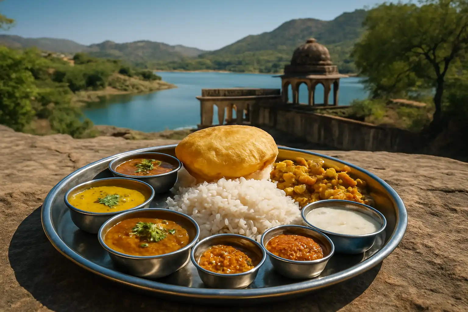 4. Rajasthani Thali - YahTrip Travel Guide