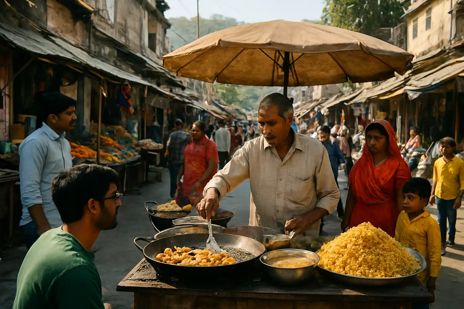 Street Food in Mount Abu - YahTrip Travel Guide