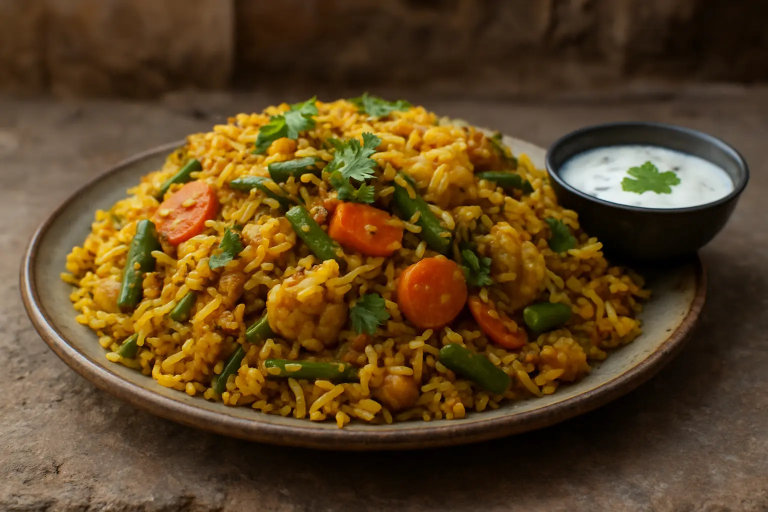 2. Vegetable Biryani - YahTrip Travel Guide