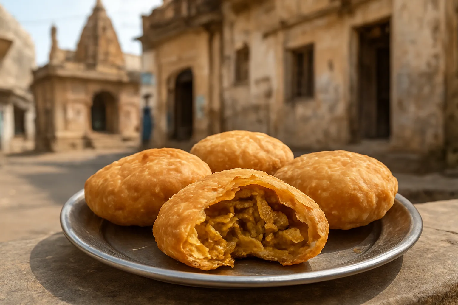 4. Pyaaz Ki Kachori - YahTrip Travel Guide