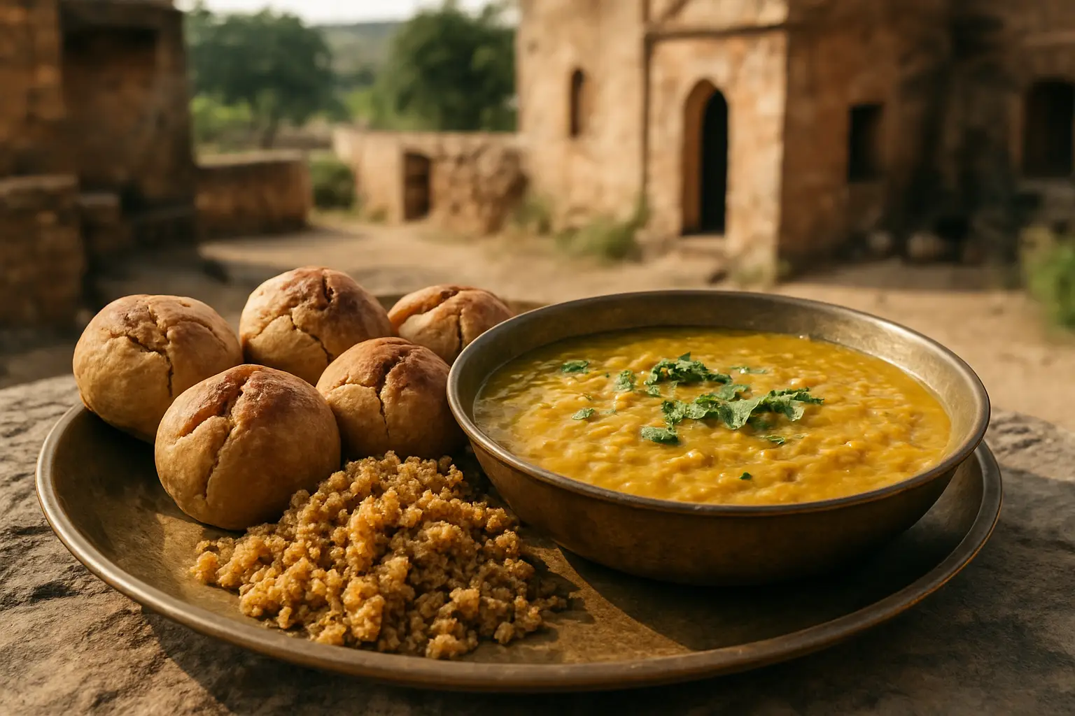 1. Dal Baati Churma - YahTrip Travel Guide