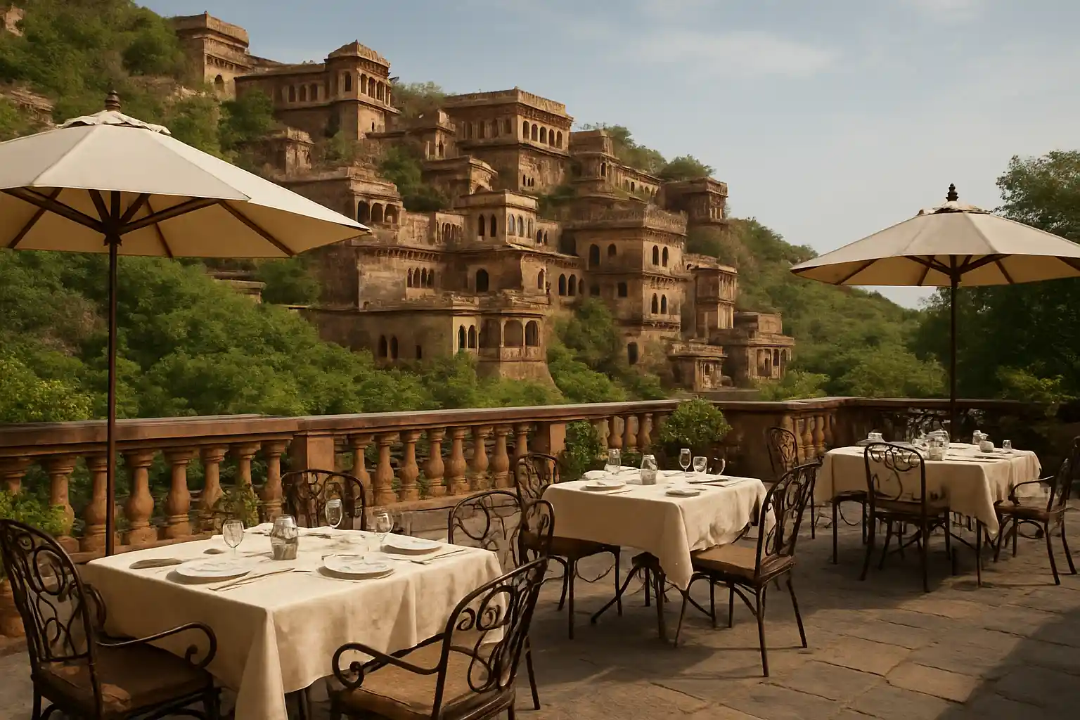 1. Neemrana Fort Area - YahTrip Travel Guide