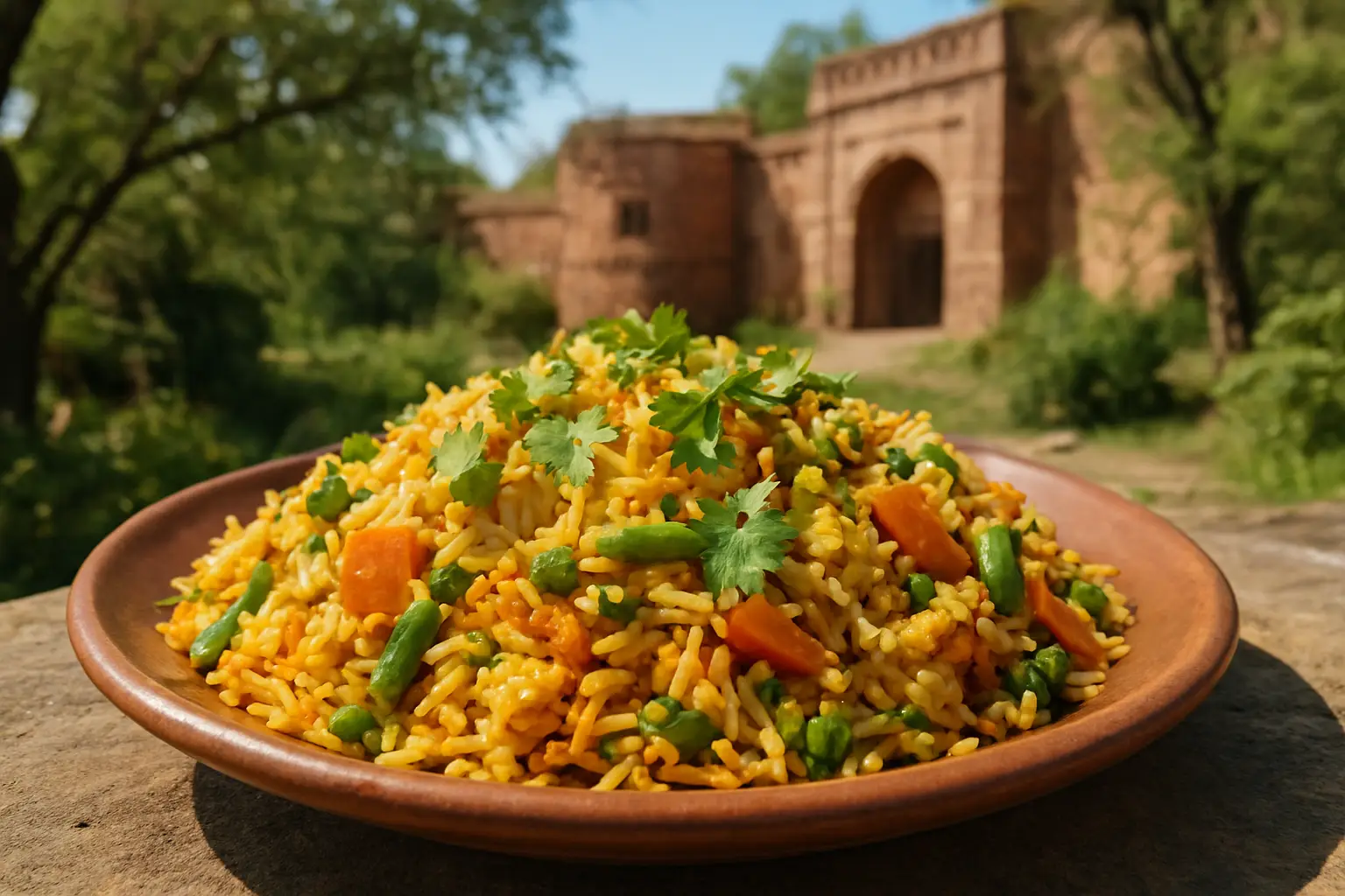 2. Vegetable Biryani - YahTrip Travel Guide