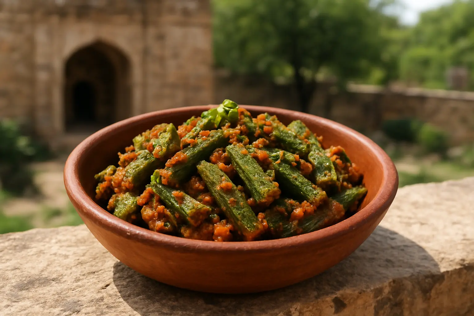 3. Bhindi Masala - YahTrip Travel Guide