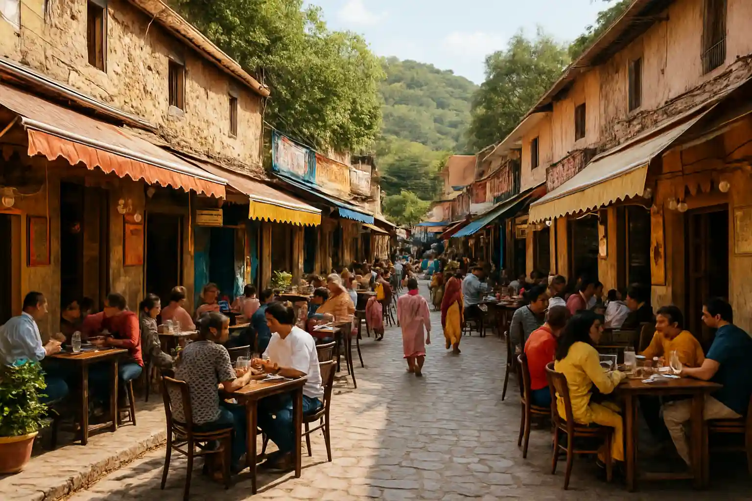 4. Restaurant Row - YahTrip Travel Guide