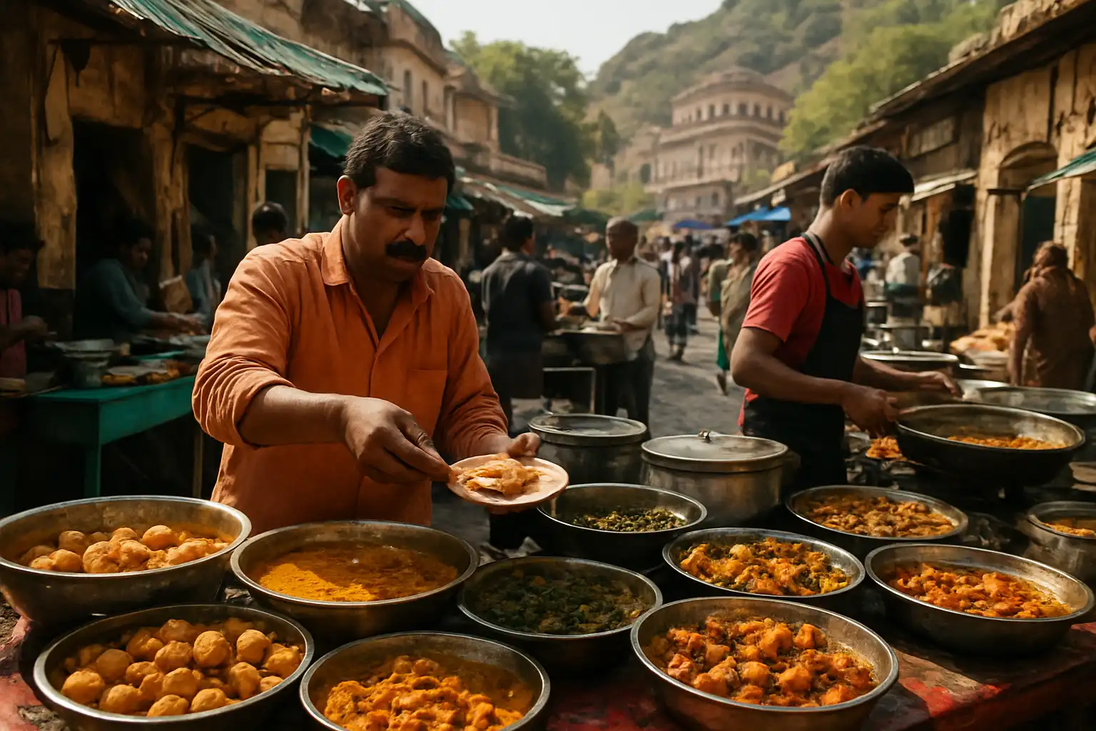 Street Food in Neemrana - YahTrip Travel Guide