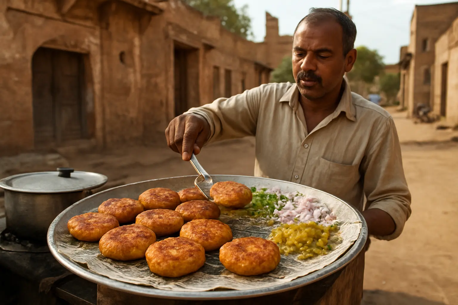 2. Aloo Tikki - YahTrip Travel Guide