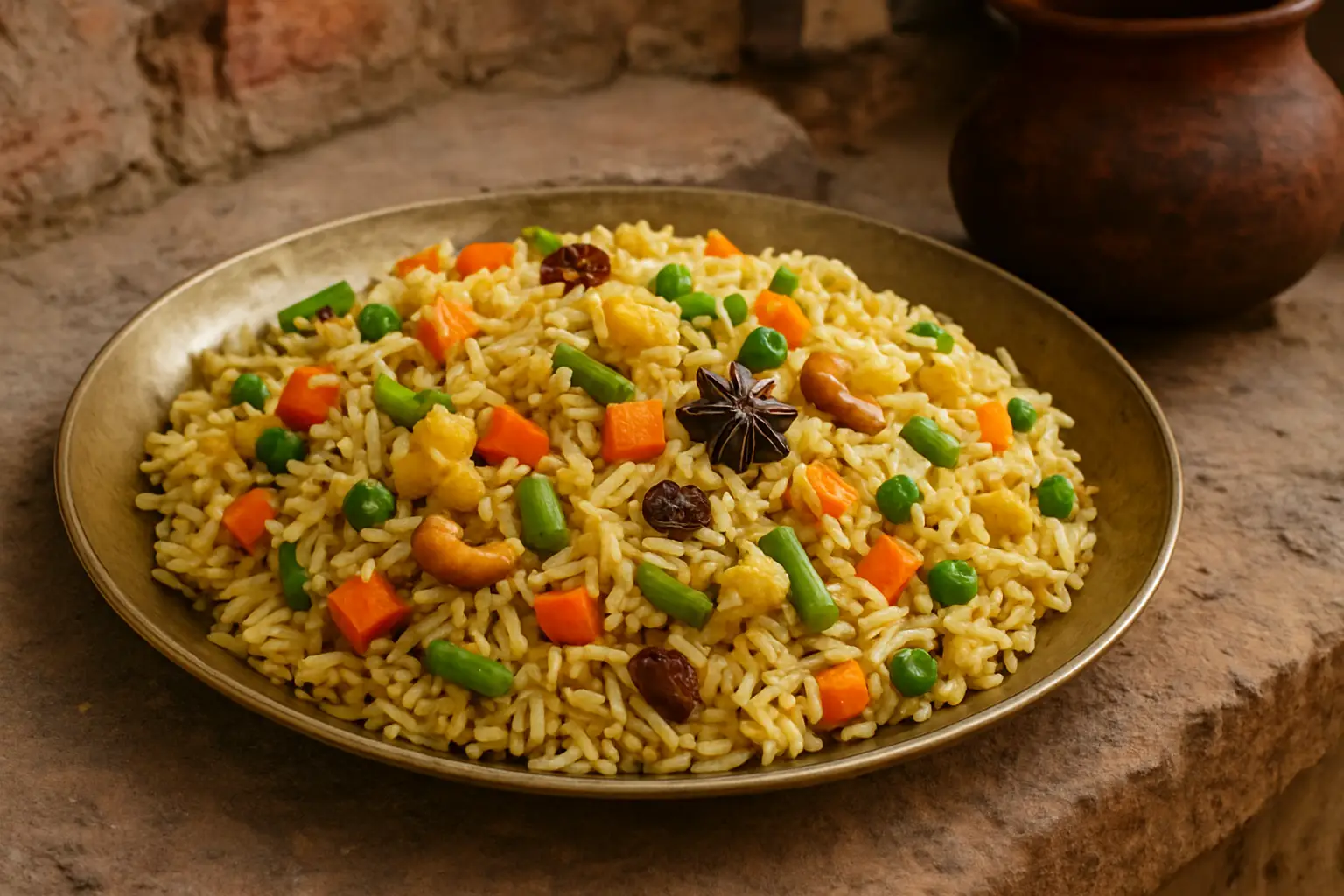 2. Vegetable Pulao - YahTrip Travel Guide