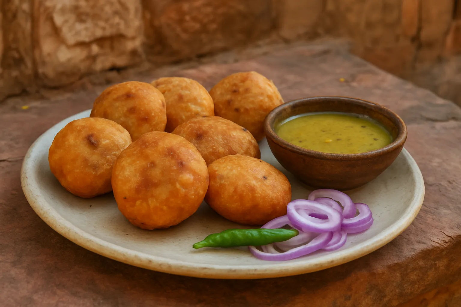 5. Onion Kachori - YahTrip Travel Guide