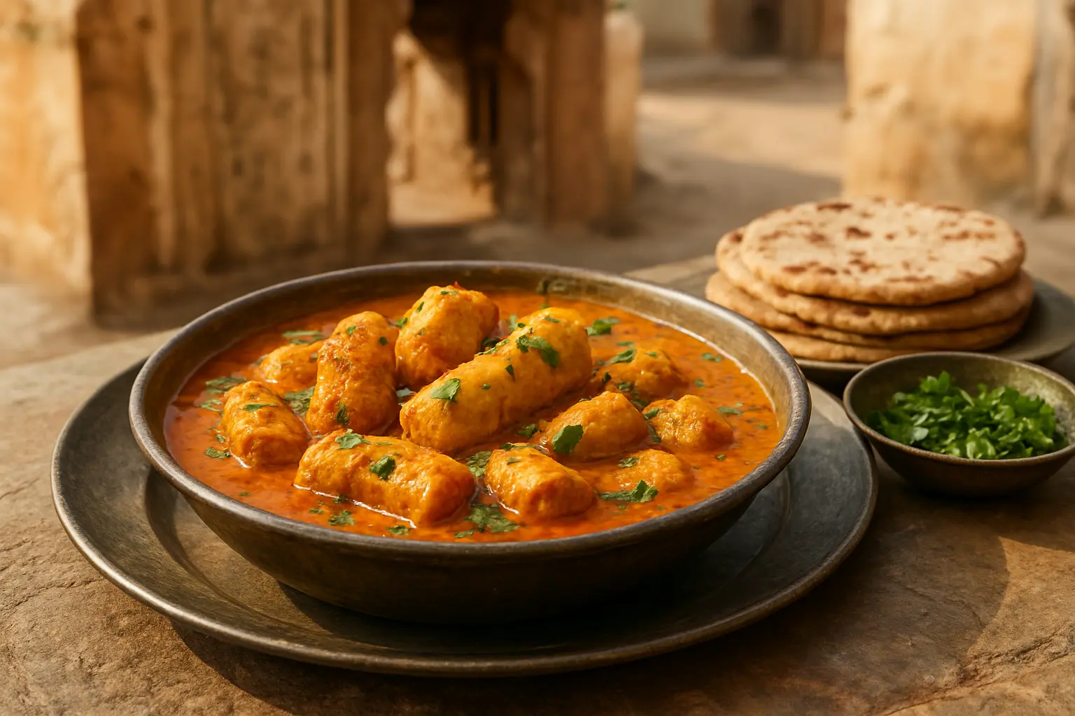 2. Gatte Ki Sabzi - YahTrip Travel Guide