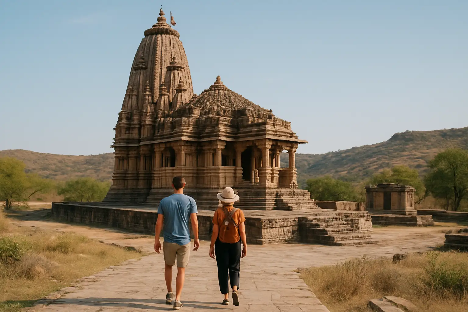 3. Visiting the Kalika Mata Temple - YahTrip Travel Guide