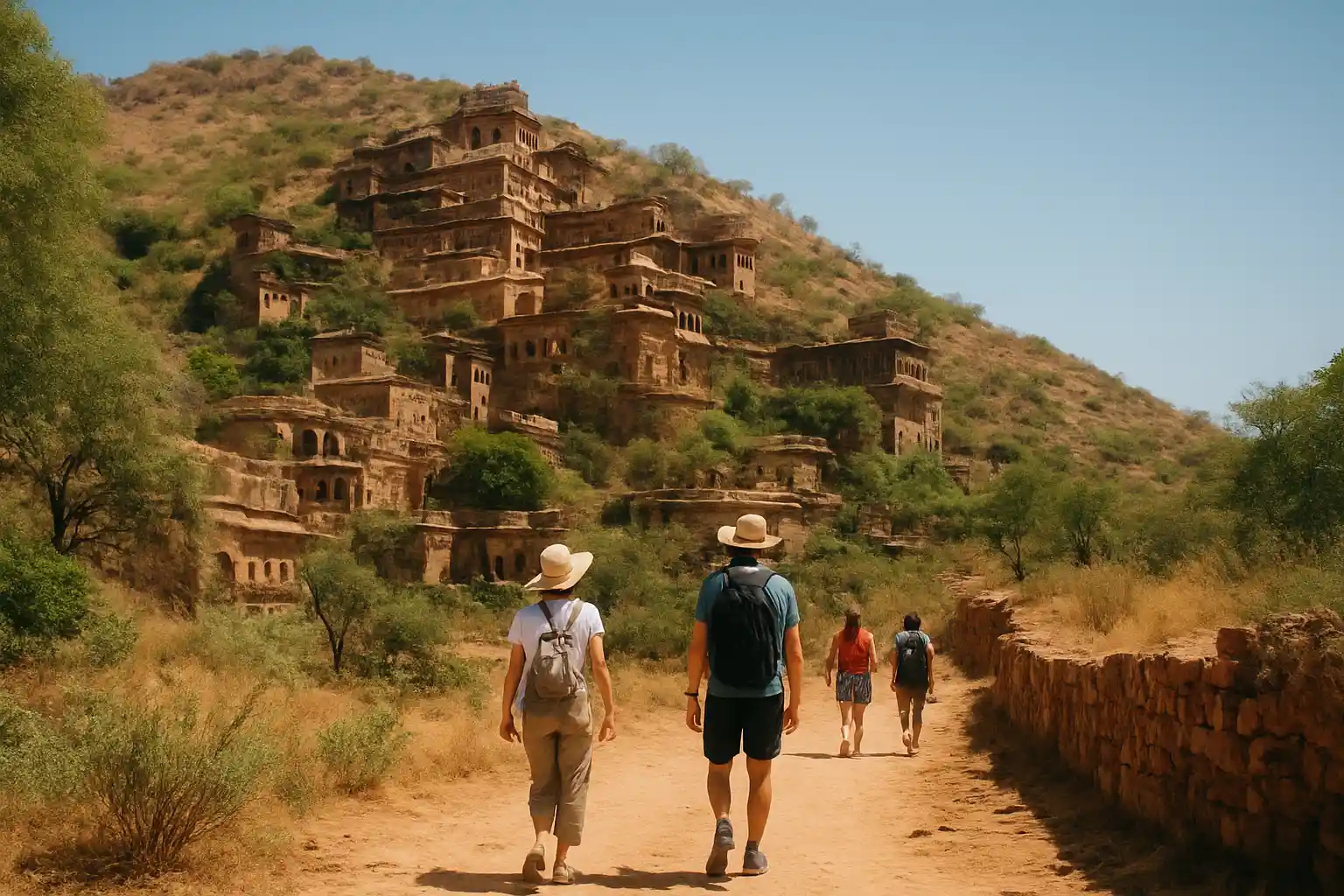 Neemrana in Summer - YahTrip Travel Guide