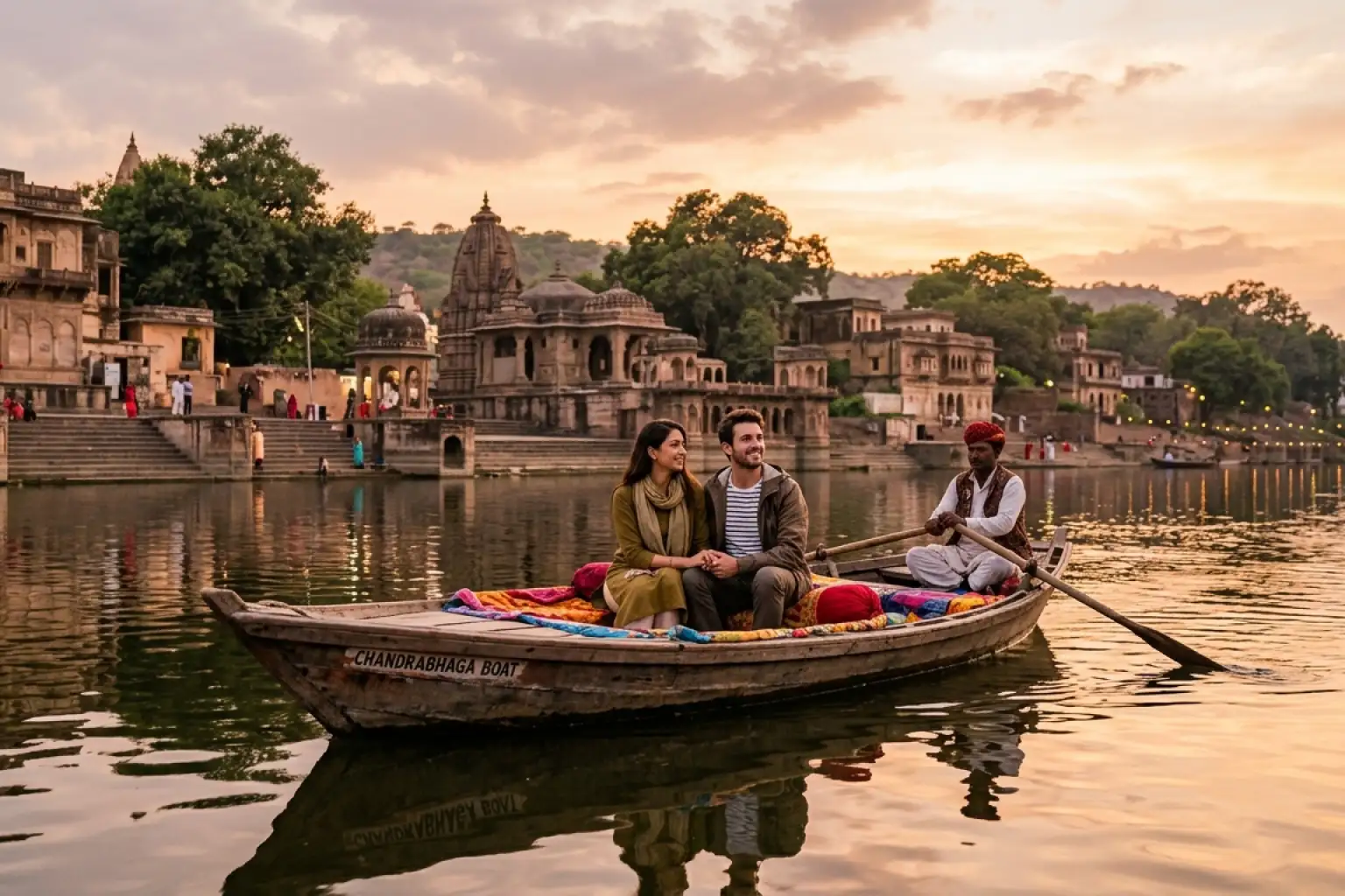1. Evening Boat Ride at Chandrabhaga River - YahTrip Travel Guide