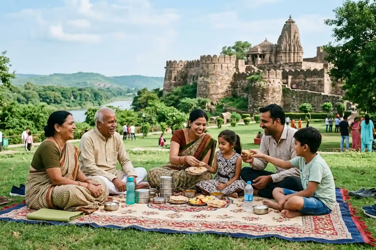 3. Family Picnic at the Garden - YahTrip Travel Guide