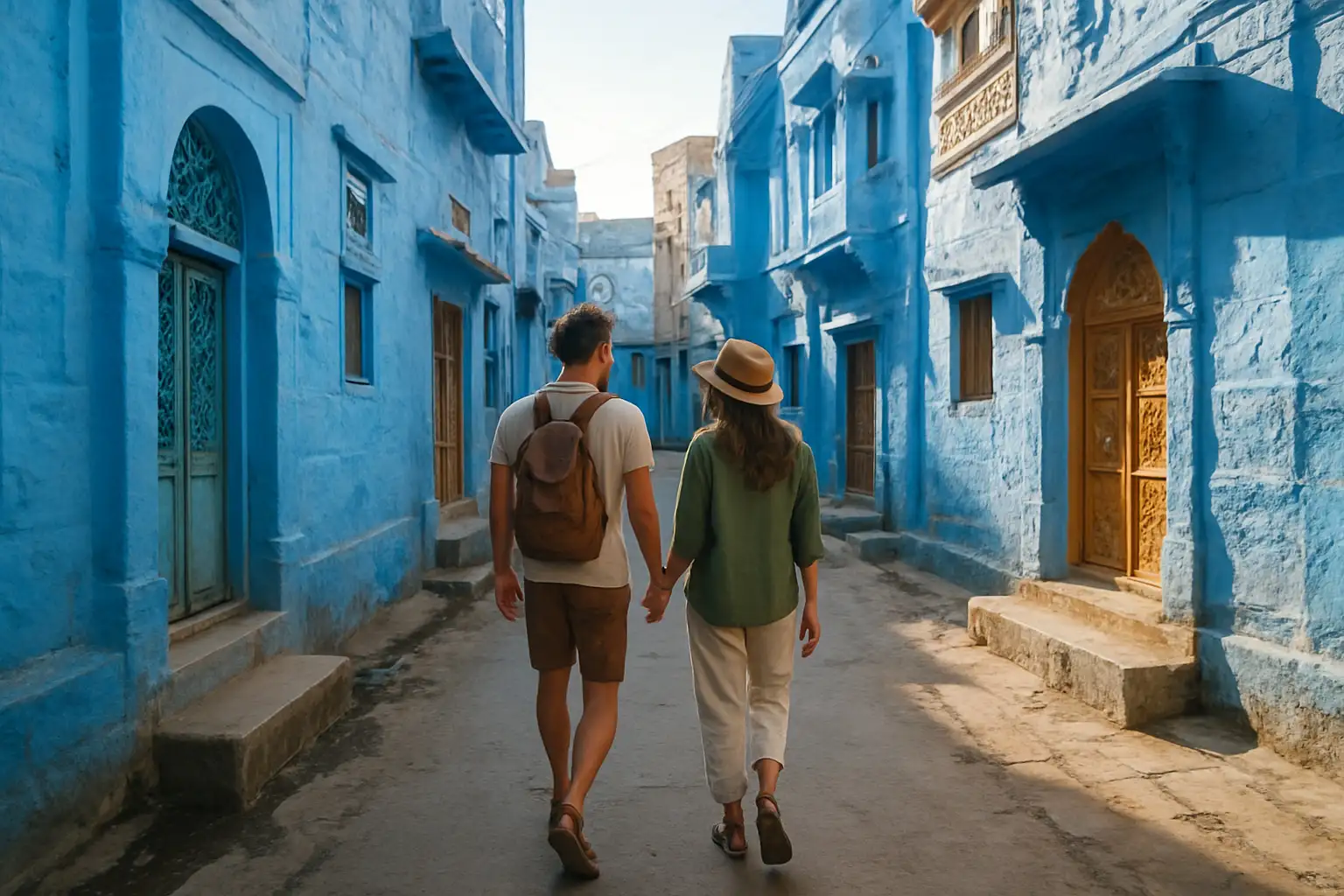 2. Walking Tour Through the Blue Streets - YahTrip Travel Guide