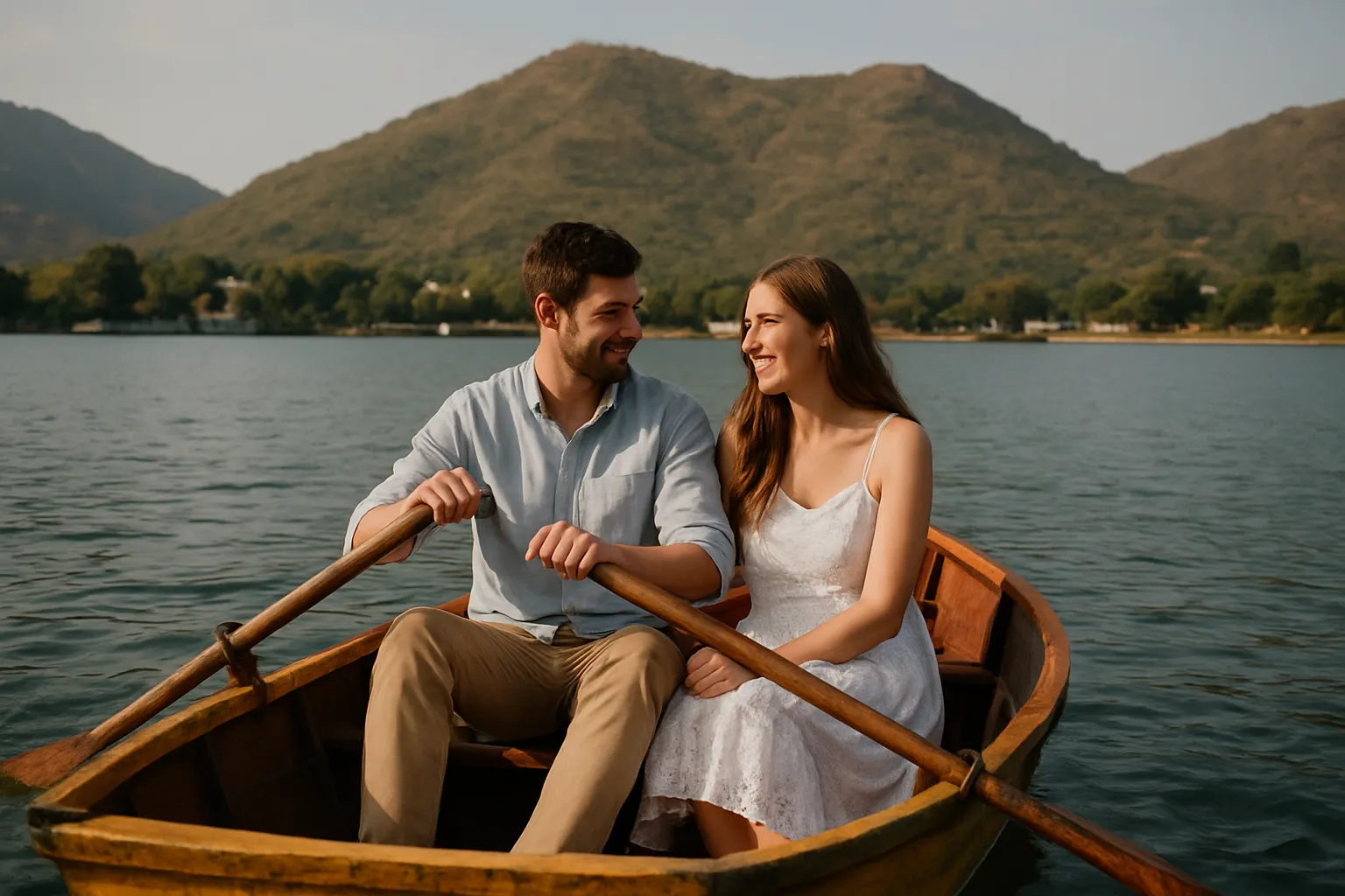 1. Boat Ride at Fatehsagar Lake - YahTrip Travel Guide