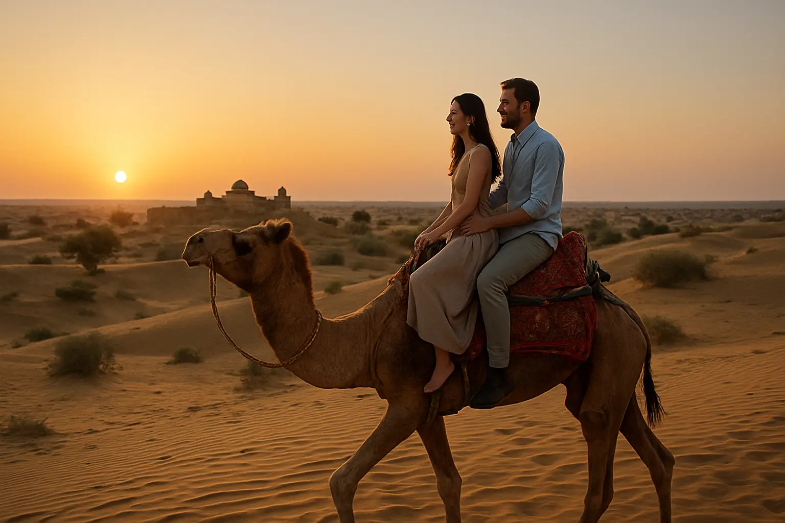 1. Romantic Camel Ride - YahTrip Travel Guide
