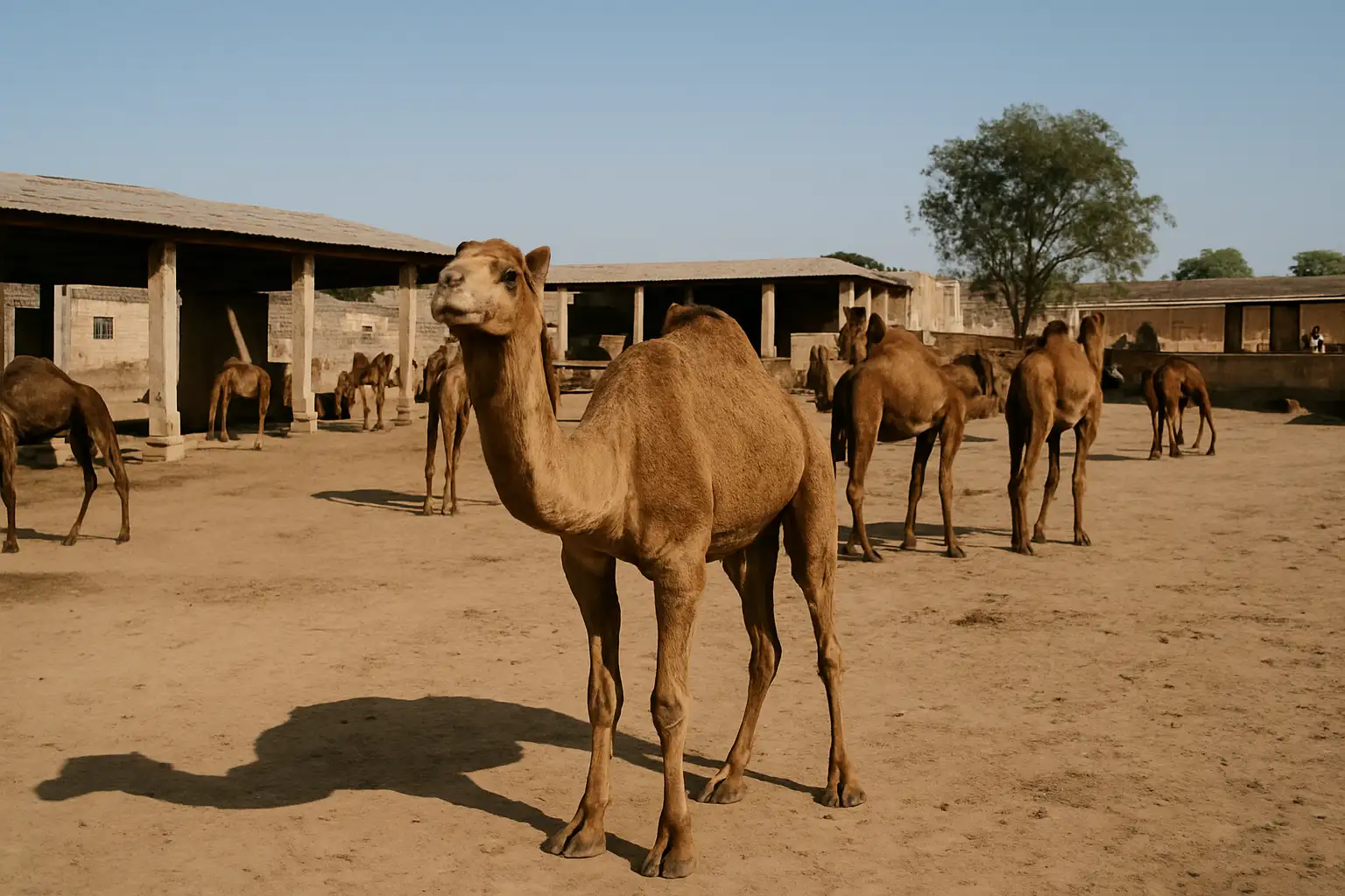 16. Bikaner Camel Breeding Farm - YahTrip Travel Guide