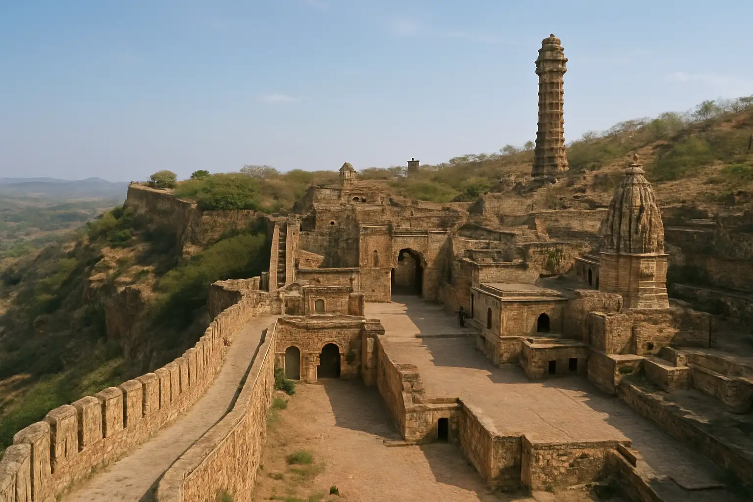 1. Chittorgarh Fort - YahTrip Travel Guide
