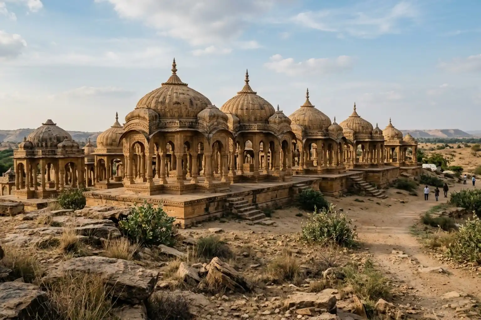10. Chhatri of Bada Bagh - YahTrip Travel Guide