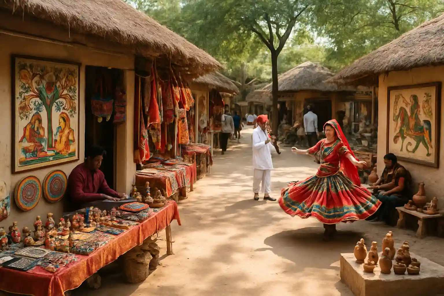 12. Shilpgram - YahTrip Travel Guide
