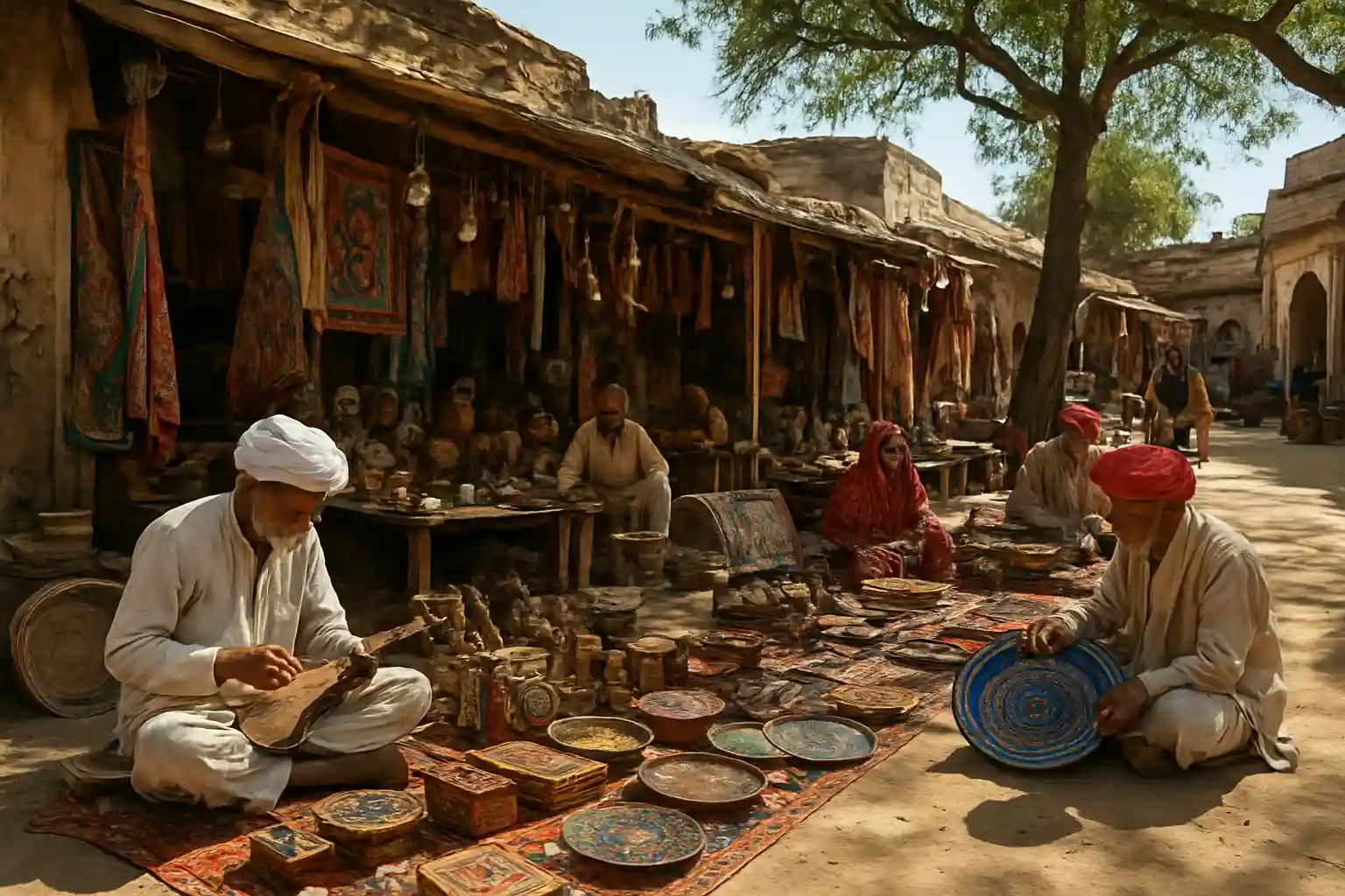 5. Rajasthani Handicraft Market - YahTrip Travel Guide
