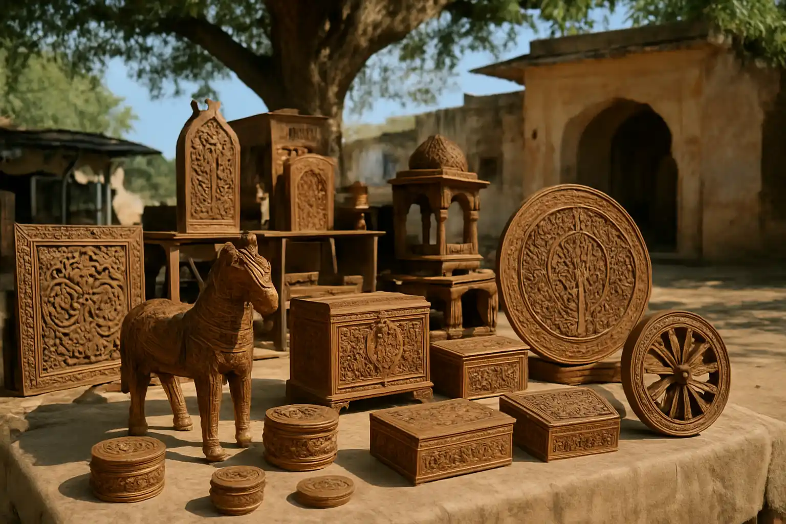 7. Handcrafted Wooden Items - YahTrip Travel Guide