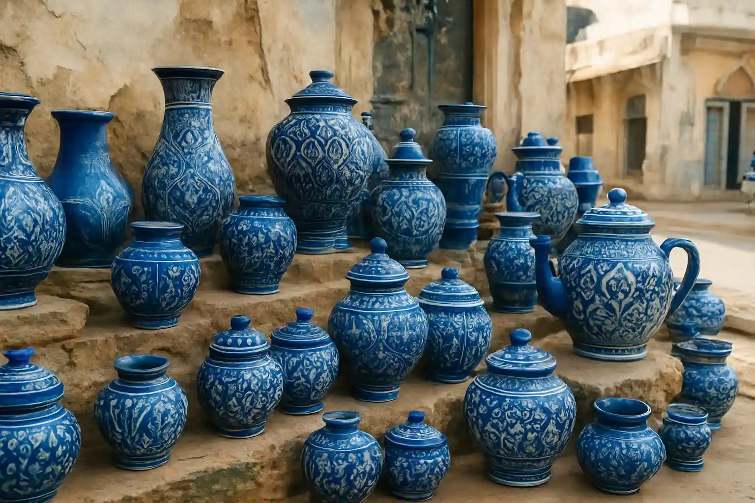 1. Blue Pottery - YahTrip Travel Guide