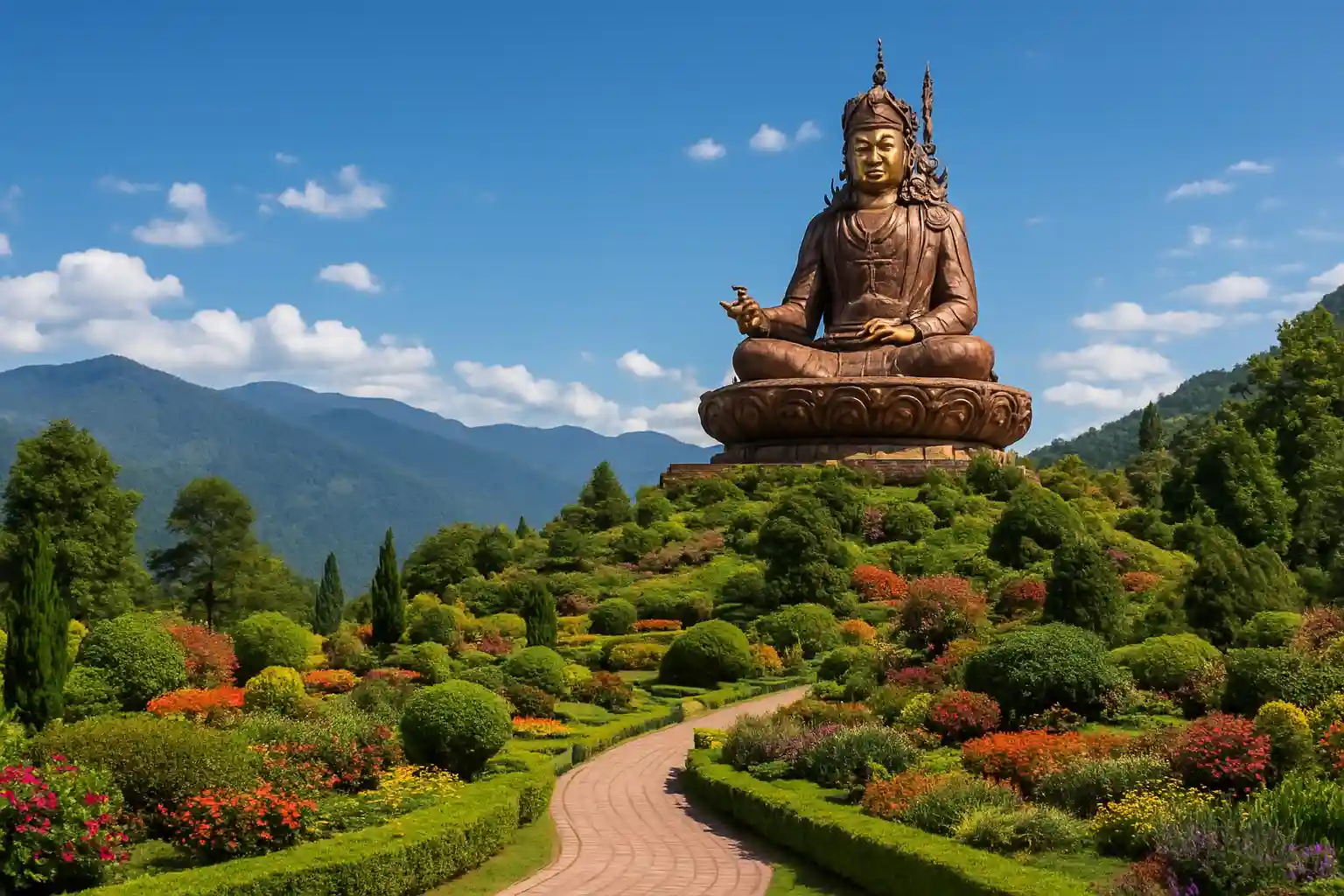 15. Visit the Samdruptse Hill - YahTrip Travel Guide