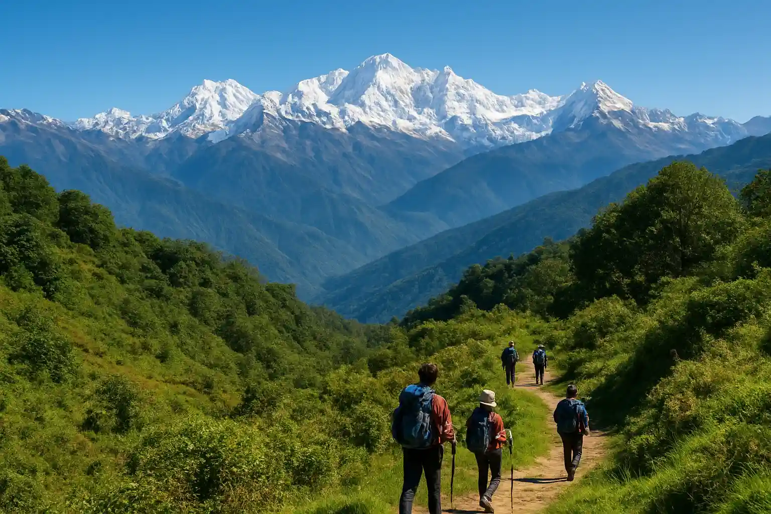 5. Trekking in Pelling - YahTrip Travel Guide