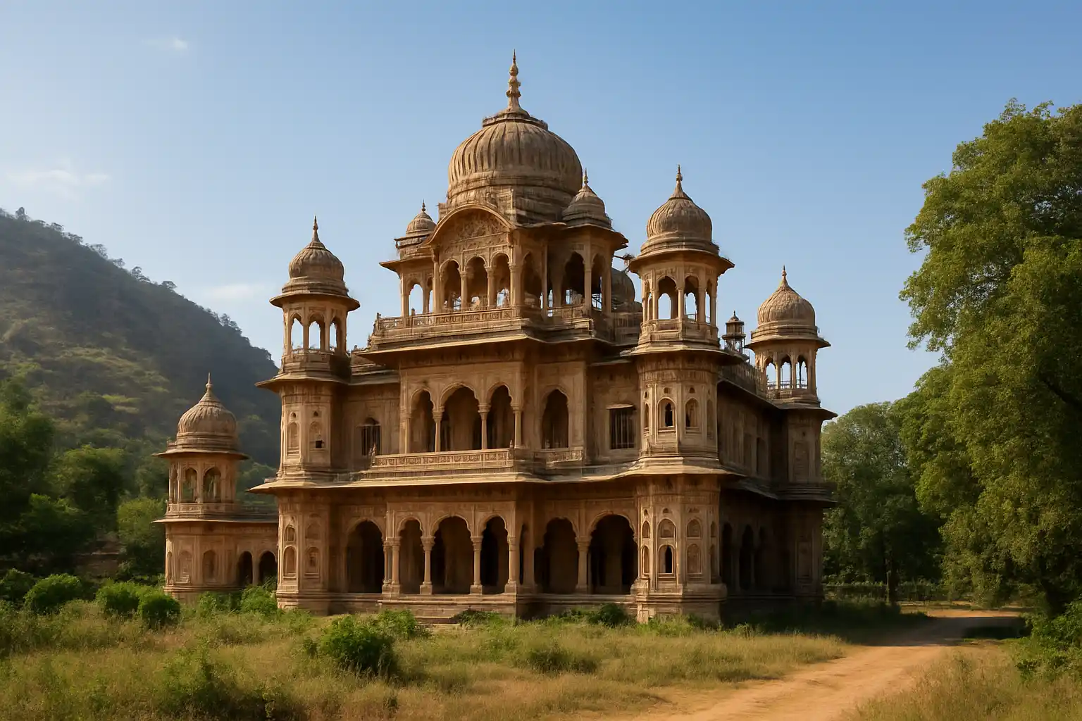 7. Discover the Vinay Vilas Mahal - YahTrip Travel Guide