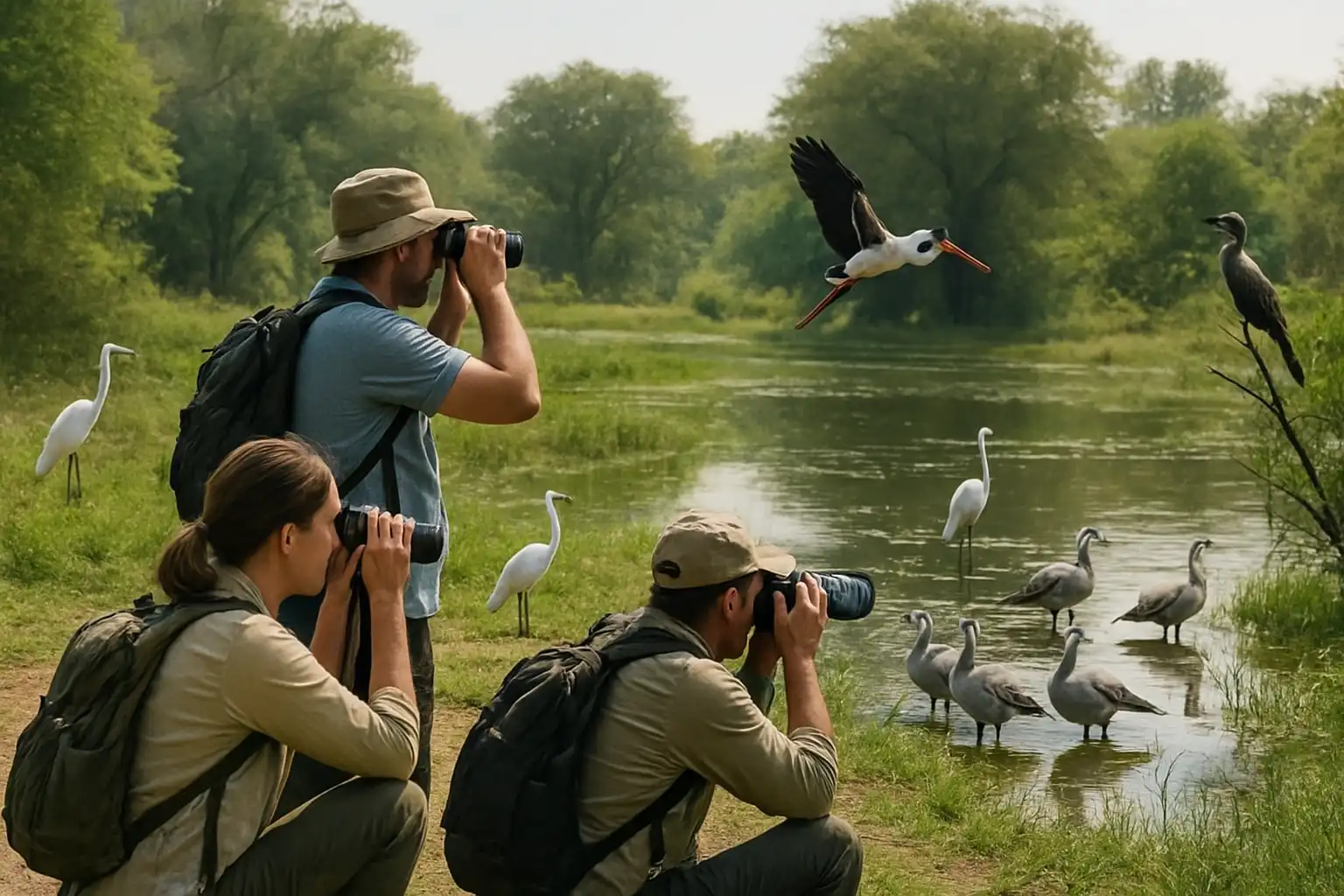 1. Birdwatching in Keoladeo National Park - YahTrip Travel Guide