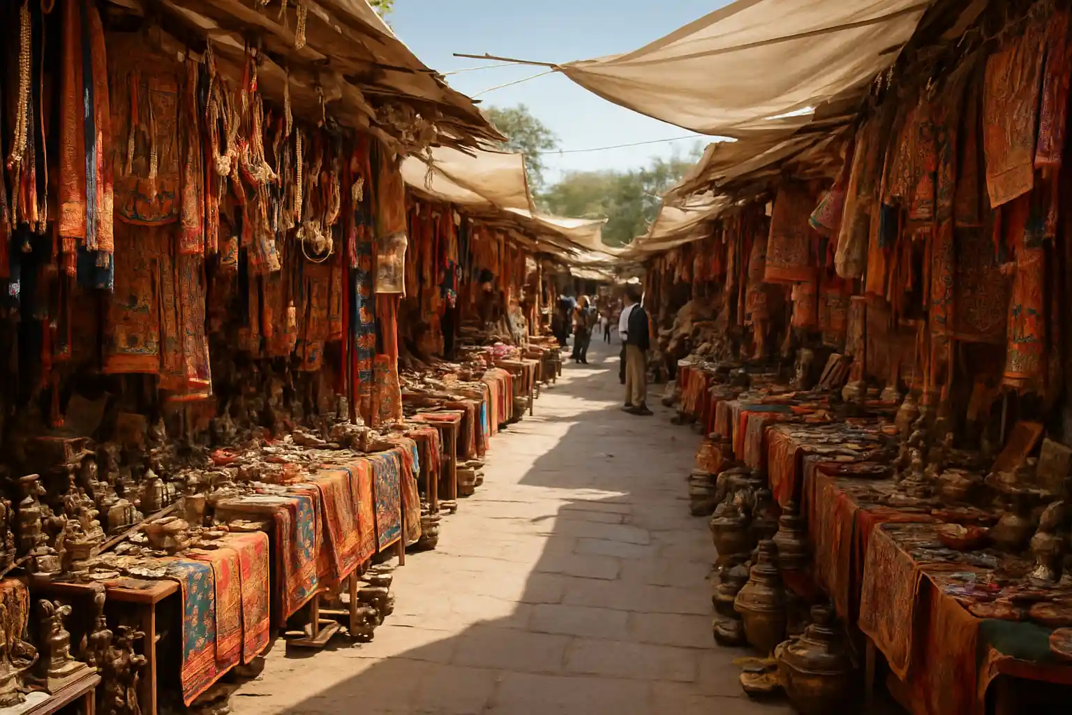 4. Stroll through the Bikaner Haat - YahTrip Travel Guide