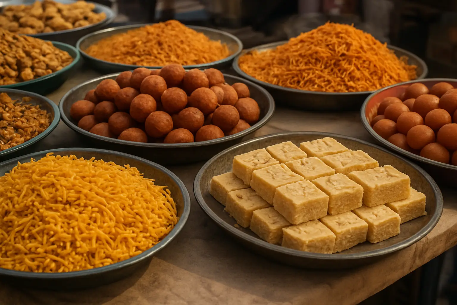 5. Try Local Cuisine at Bhujia Bazaar - YahTrip Travel Guide