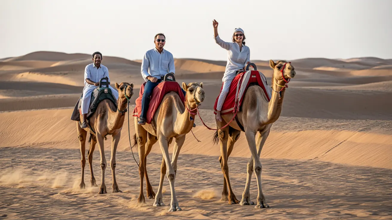 3. Take a Camel Safari - YahTrip Travel Guide