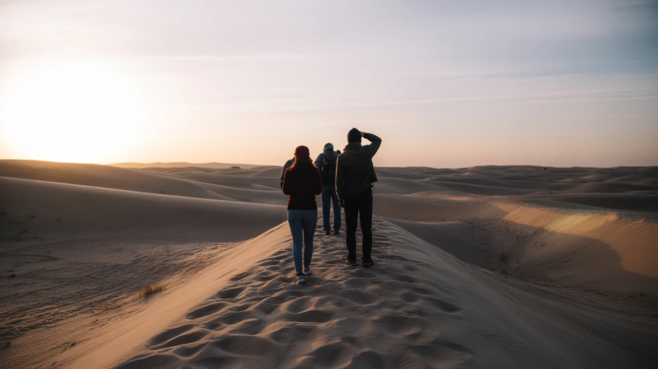 4. Sunset at Sam Sand Dunes - YahTrip Travel Guide