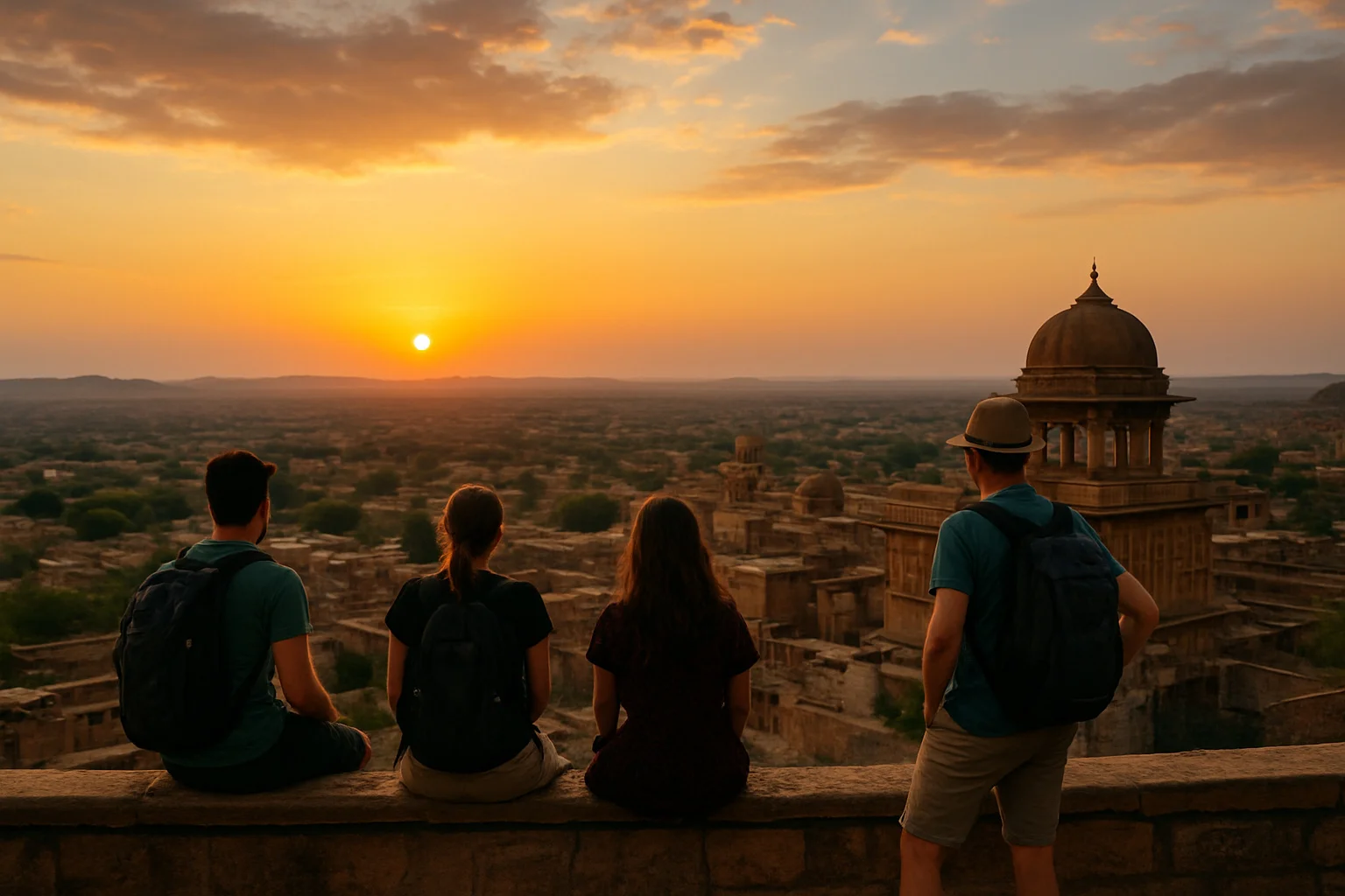 5. Enjoy sunset at the local viewpoints - YahTrip Travel Guide