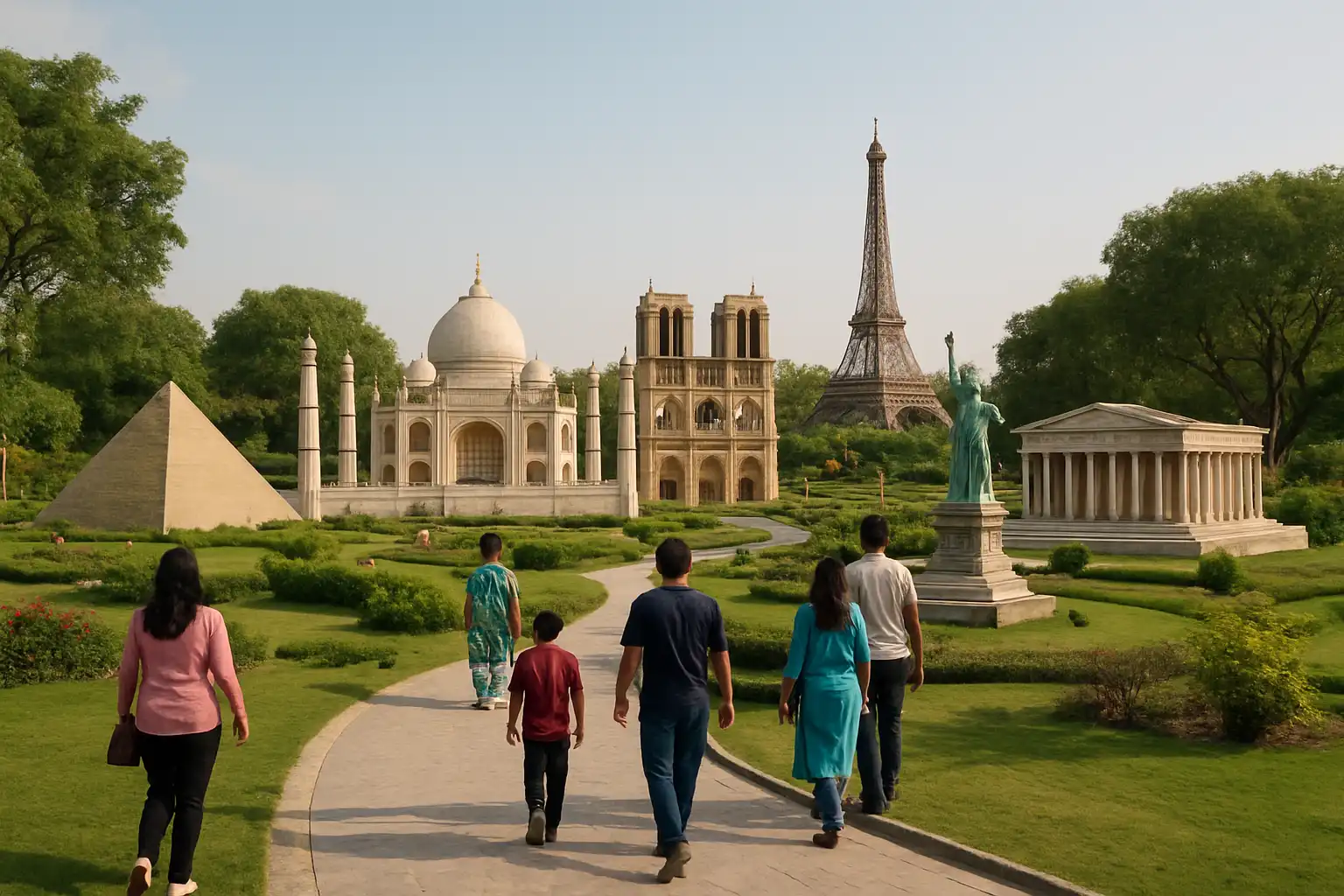 3. Exploring Seven Wonders Park - YahTrip Travel Guide
